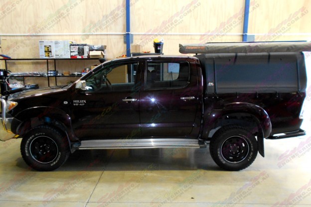 Toyota Hilux (Dual Cab) Fitted with Ride-Rite Standard Height Air Bags